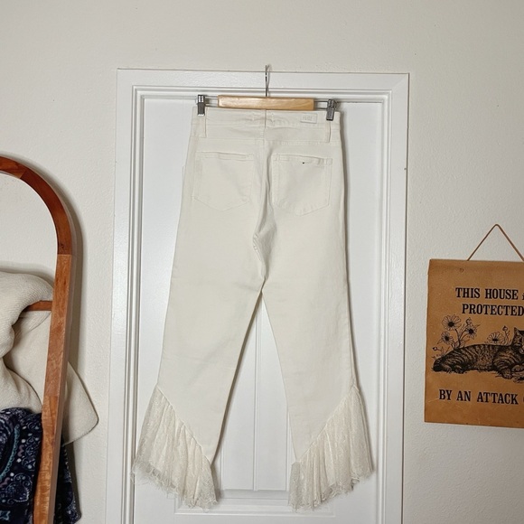 PAIGE Women's Hoxton High Rise Straight Leg Ankle Jean size 27 bridal - Picture 7 of 10